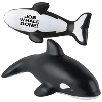 Customizable Killer Whale Stress Balls