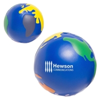 Promotional Multicolored Earthball Stress Ball