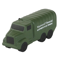 Custom Printed Military Truck Stress Ball