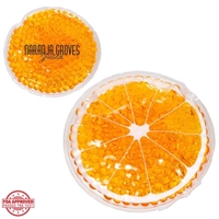 Personalized Orange Slice Hot/Cold Pack