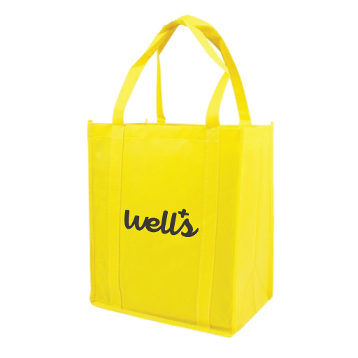 Imprinted Eco-Friendly Non Woven Tote Bags (13.5 x 14.5)