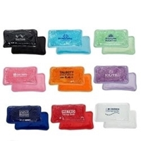 Assortment of Custom Printed Plush Mini Hot/Cold Pack